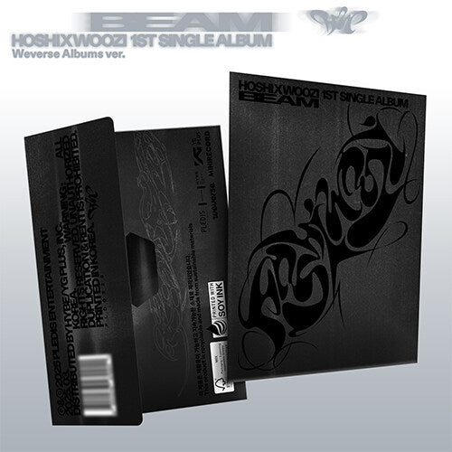 ** Hoshi X Woozi (of Seventeen) - 1st Single Album "beam" (Weverse Albums ver.)-FinaKpop