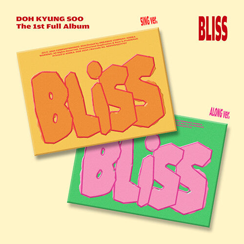 ** Do Kyung Soo (Of Exo) - The 1st Full Album "Bliss" [Random / Set]-FinaKpop
