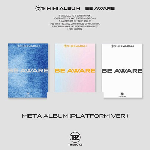 ** The Boyz - 7th Mini Album "Be Aware" [Platform ver.] [Random / Set]-FinaKpop