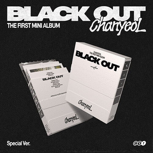 ** Chanyeol (Of Exo) - 1st Mini Album "Black Out" (Special Ver.)-FinaKpop