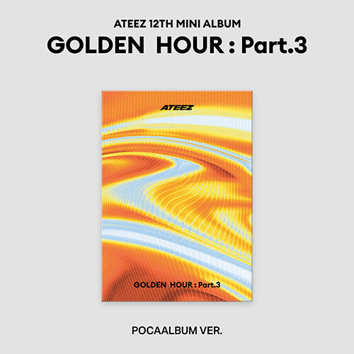 ** ATEEZ - 11th Mini Album "GOLDEN HOUR : Part.3" (Poca Album Ver.) [Random / Set]-FinaKpop