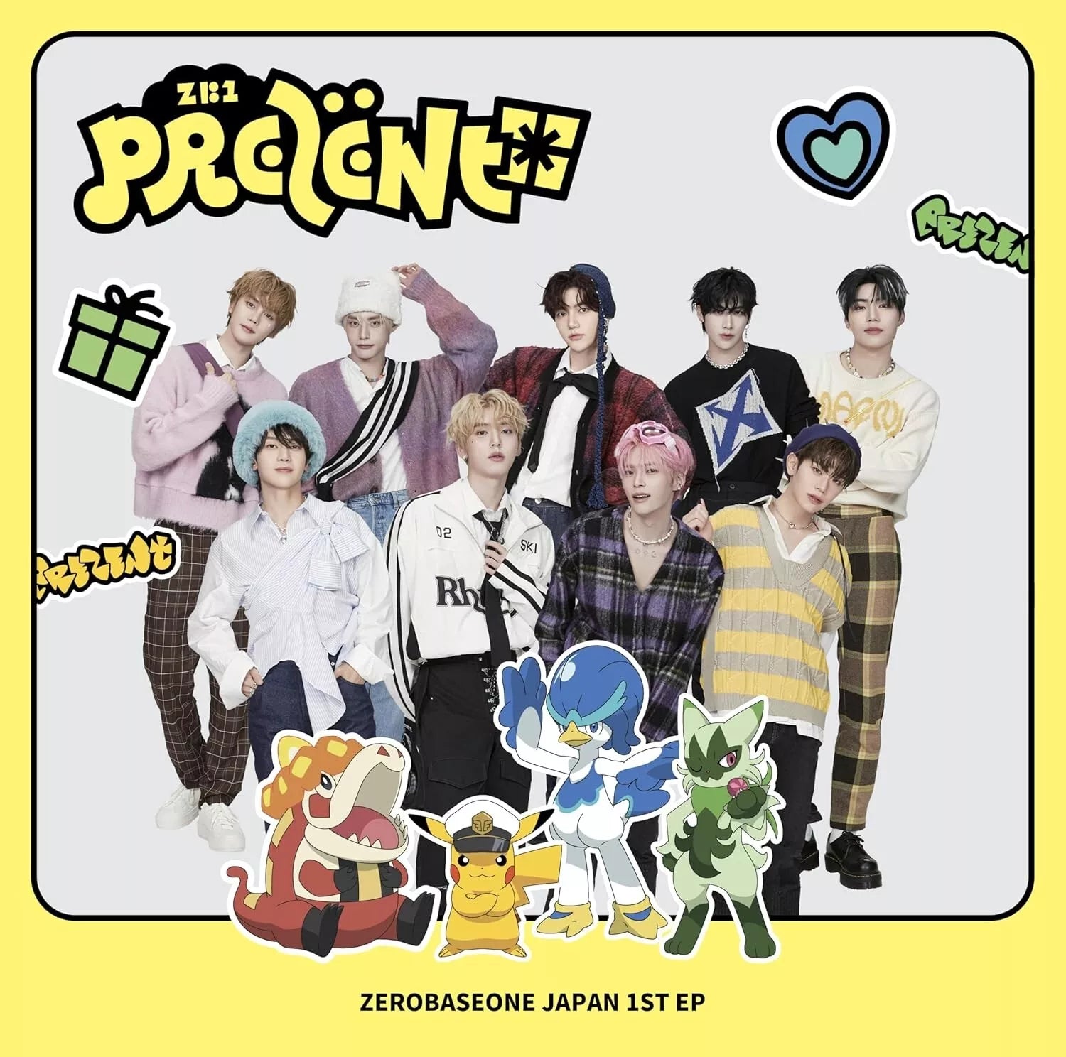 **ZEROBASEONE - "PREZENT" [Japanese Ver, Animation Limited Ver.]-FinaKpop