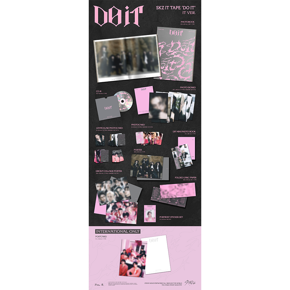 (Pre-order) SKZ IT TAPE ‘DO IT’ ('DO VER.')