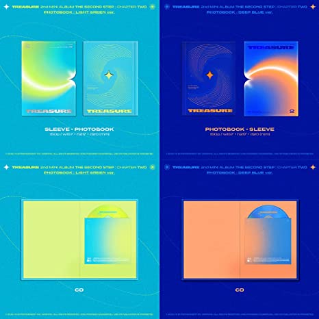 ** Treasure - 2nd MINI ALBUM "THE SECOND STEP : CHAPTER TWO" (PhotoBook Ver.) [Random]-FinaKpop