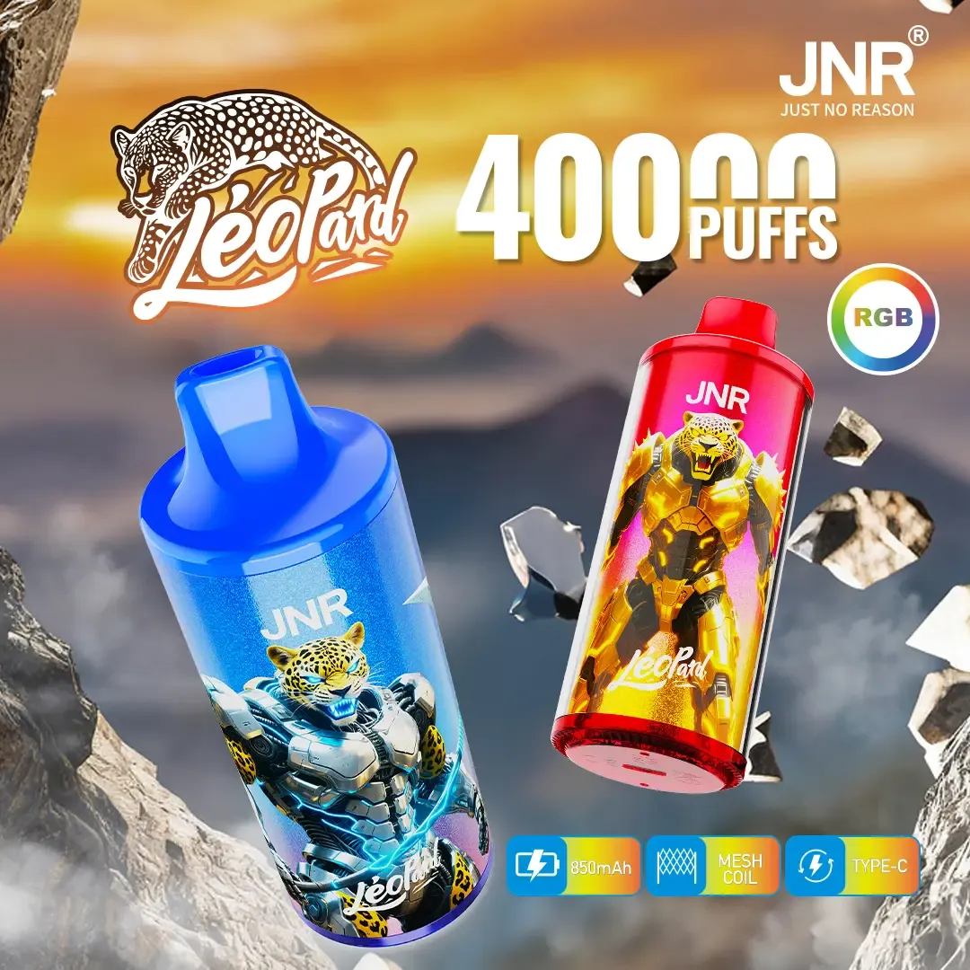 JNR - Léopard - 40K Bouffées - Vape Jetable - Disposable