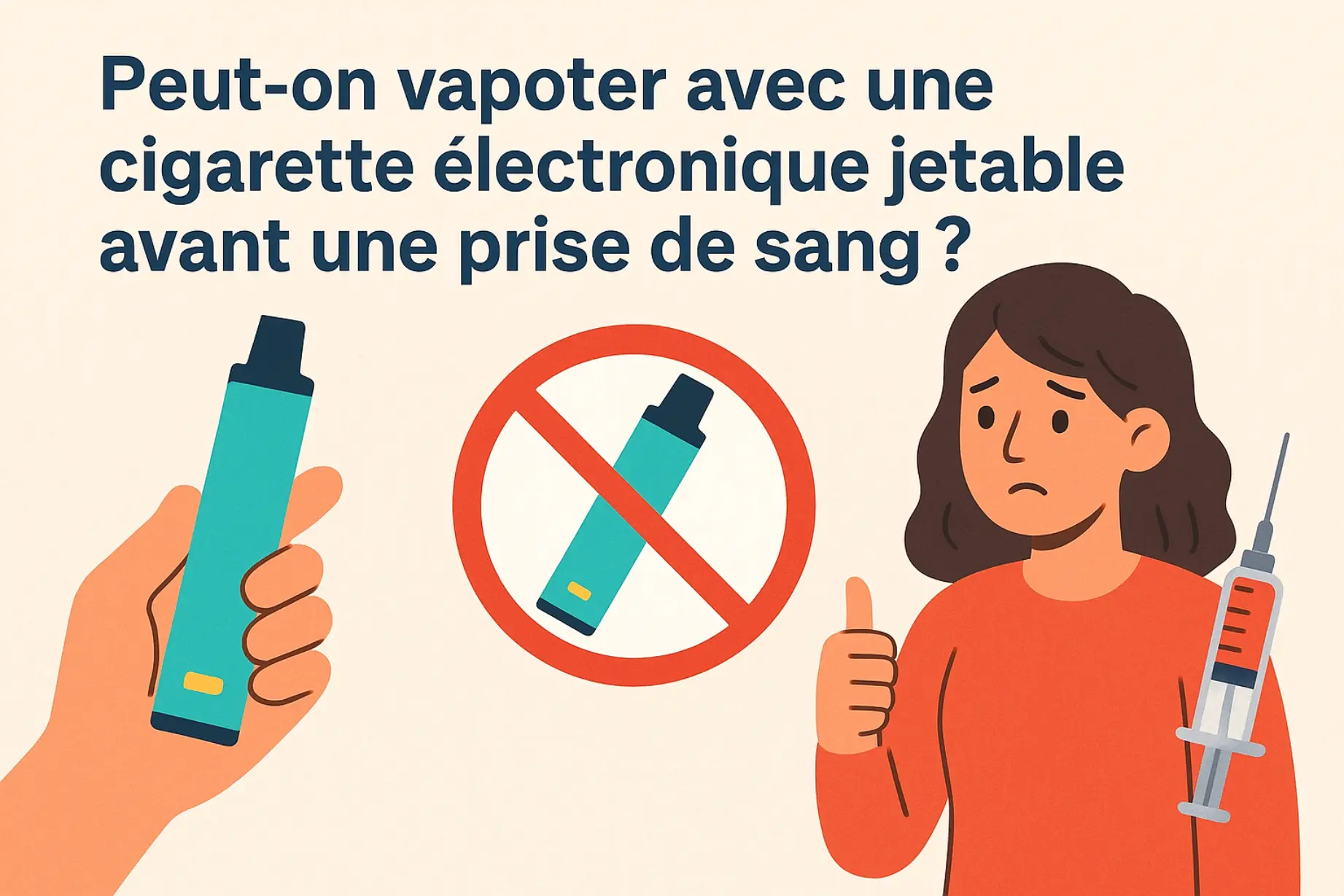 Cigarette &Eacute;lectronique Jetable