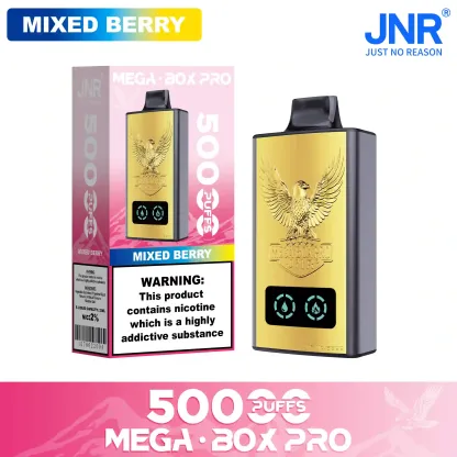 JNR - Mega Box Pro - 50K Puffs - Vape Jetable - Disposable