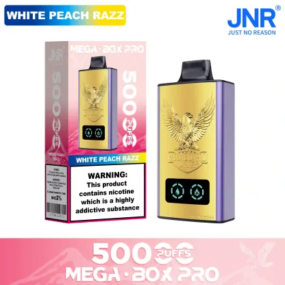 JNR - Mega Box Pro - 50K Puffs - Vape Jetable - Disposable