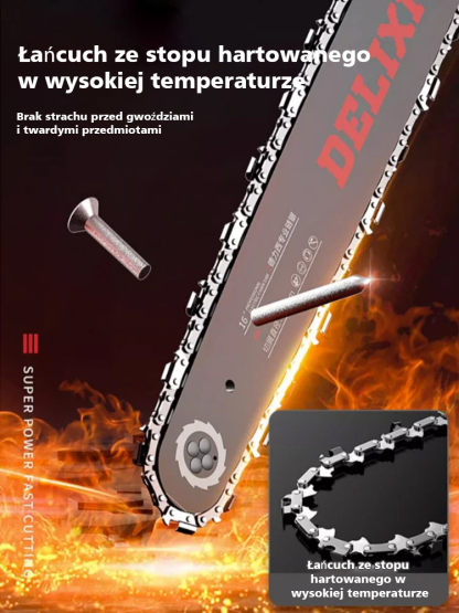 【 Ulepszona wersja przemysłowa 】High Power elektryczna piła łańcuchowa