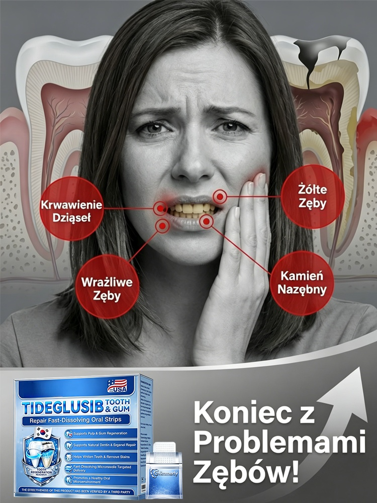 [Odkryj idealny uśmiech] Plastry regenerujące zęby