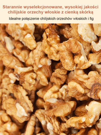 【0 dodatków 0 cukru】Zdrowa przekąska z figami i orzechami włoskimi