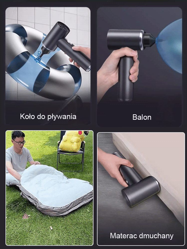 Cztery w jednym automatyczny odkurzacz