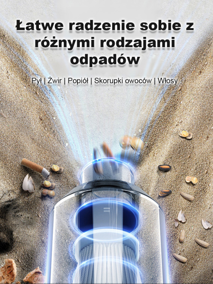 Cztery w jednym automatyczny odkurzacz
