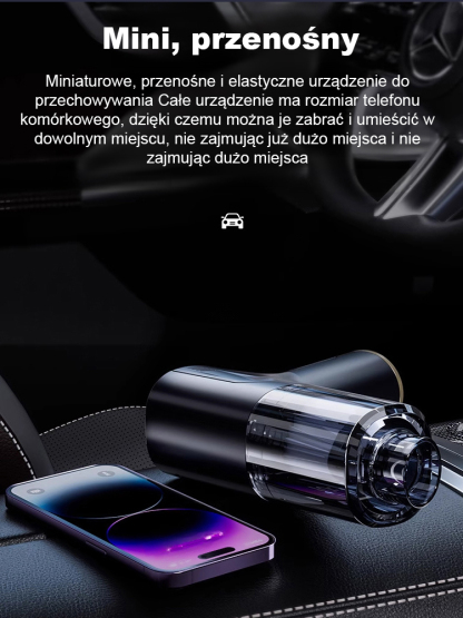 Cztery w jednym automatyczny odkurzacz