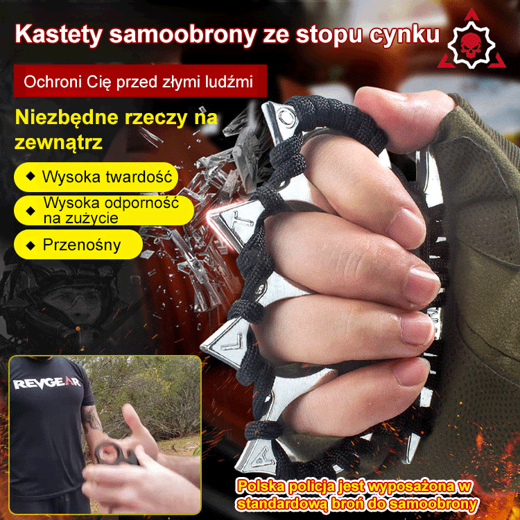 Samochodowy młotek do samoobrony i rozbijania szyb