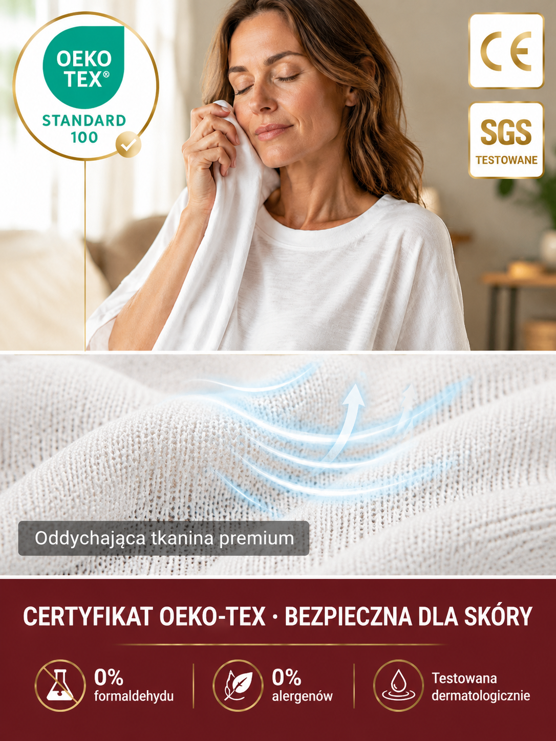 🌟Luźna Letnia Bluzka z Rękawami Nietoperza - Optycznie Wyszczuplająca Bluzka Maskująca Brzuszek (Wyprzedaż -50% | Płatność Przy Odbiorze)