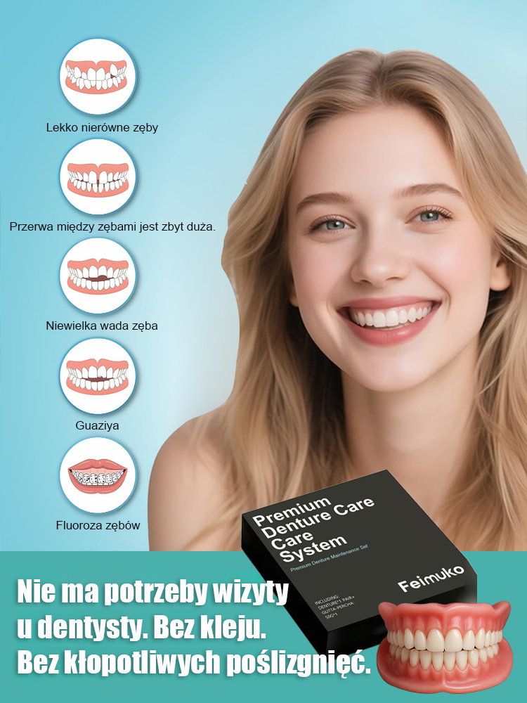 Zestaw do dekoracji protez zapewniając wygodne dopasowanie