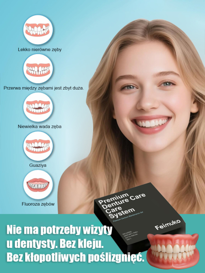 Zestaw do dekoracji protez zapewniając wygodne dopasowanie