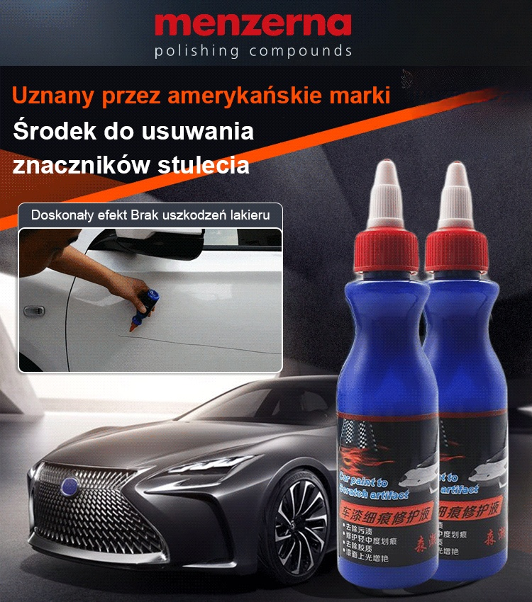 Cudowny środek do naprawy powierzchni samochodu, pielęgnacja powierzchni samochodu, szybka naprawa, 