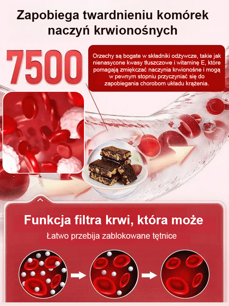 Ciastko śliwkowo-orzechowe bez dodatku cukru