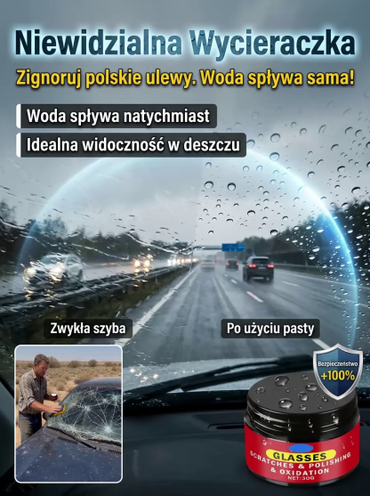 Niemiecka Nano-Pasta do Naprawy Szyb: Usuwanie Rys w 3 Sekundy
