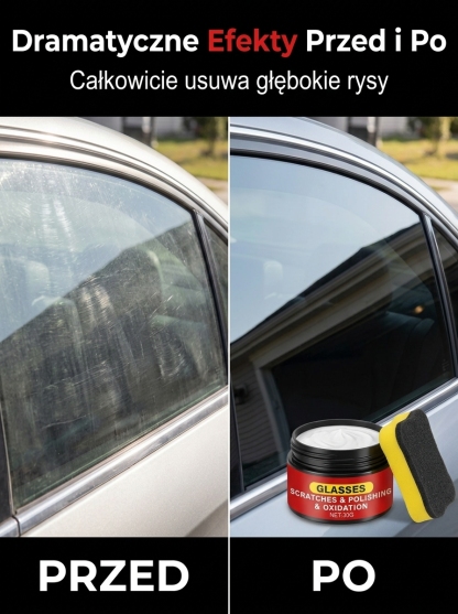 Niemiecka Nano-Pasta do Naprawy Szyb: Usuwanie Rys w 3 Sekundy