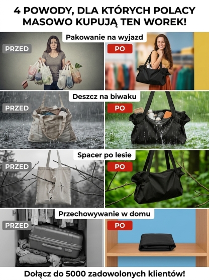Wielofunkcyjna torba na ramię o dużej pojemności