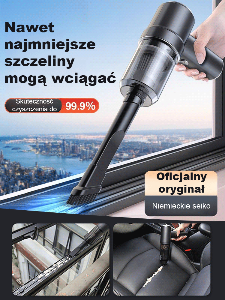 Cztery w jednym automatyczny odkurzacz