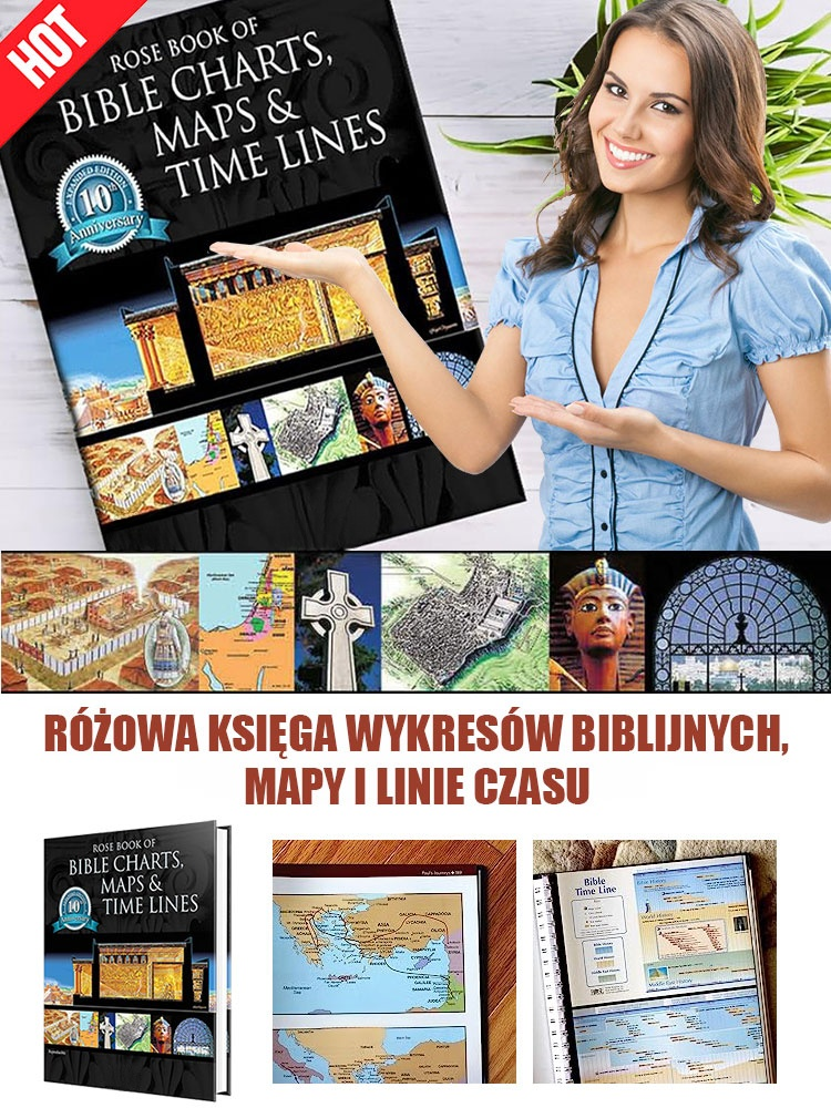 【Przewodnik po lokalizacji】Książka z wykresami, mapami i osiami czasu Biblii