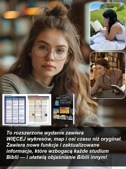 【Przewodnik po lokalizacji】Książka z wykresami, mapami i osiami czasu Biblii