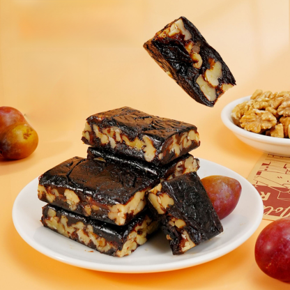 Ciastko śliwkowo-orzechowe bez dodatku cukru