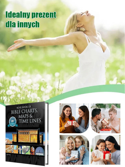 【Przewodnik po lokalizacji】Książka z wykresami, mapami i osiami czasu Biblii
