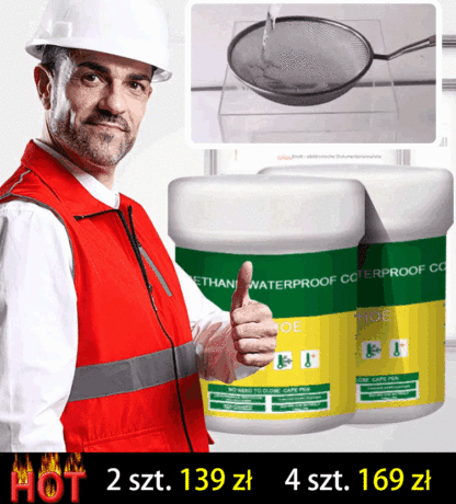 Przezroczysty wodoodporny klej