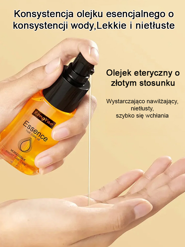 【Polecane przez lekarzy, efekty już po trzech dniach】Olejek do włosów przeciw wypadaniu i wspomagający wzrost