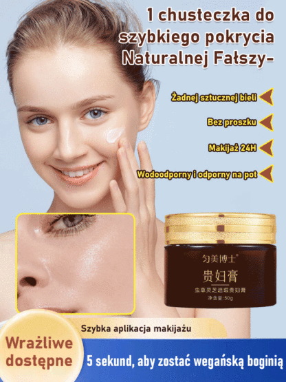 Krem do twarzy z cordycepsem i reishi