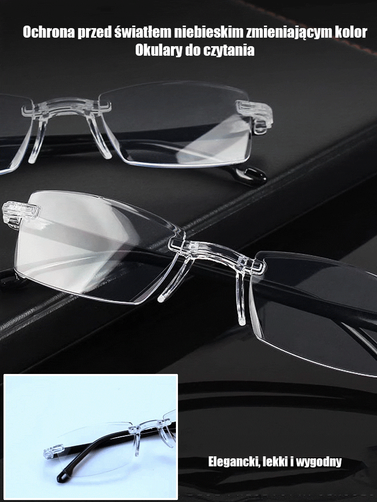 👍Te okulary mogą automatycznie dostosowywać ostrość i są noszone w zakresie od 100 do 700 dioptrii. 