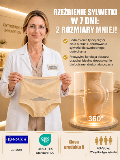 👍Niewidzialne Majtki Modelujące 3D z Efektem Push-Up i Płaskim Brzuchem-Ultra-lekki