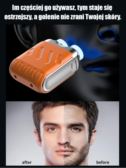 🪒Obrotowa elektryczna golarka podwójna.🪒