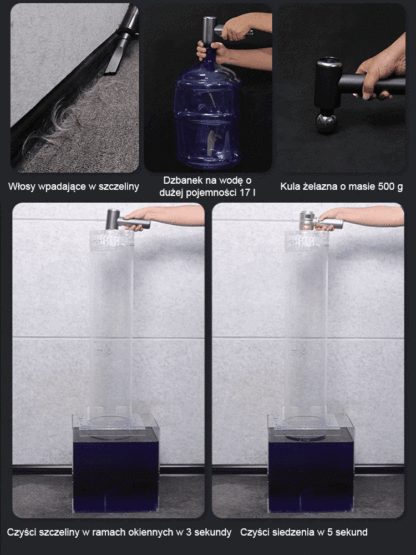 Cztery w jednym automatyczny odkurzacz