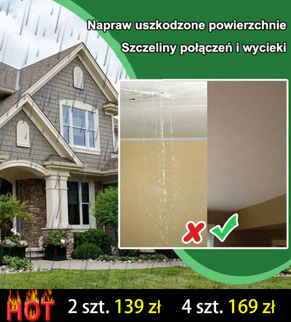 Przezroczysty wodoodporny klej