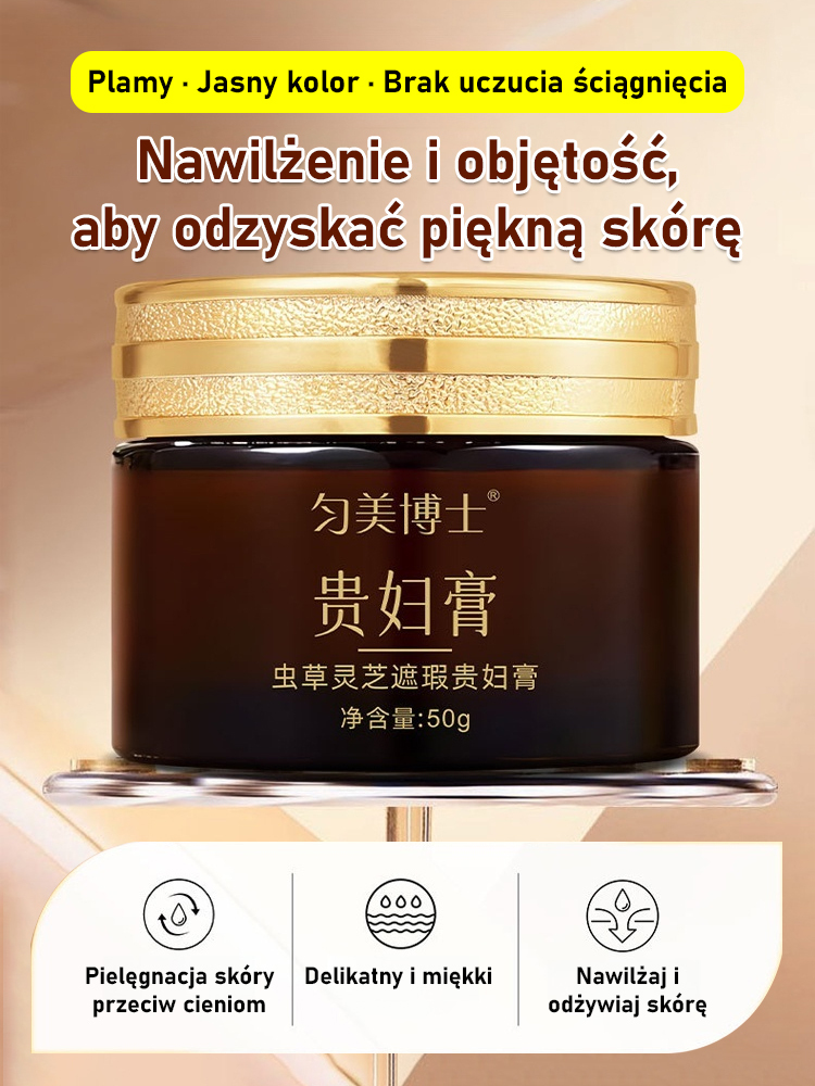 Krem do twarzy z cordycepsem i reishi