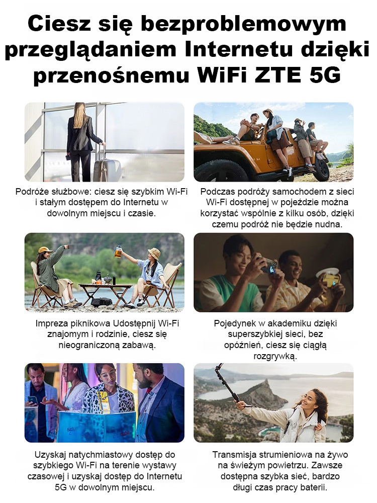 Uruchomienie, całe życie za darmo Cały internet WiFi