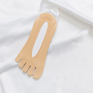 Polecane przez podologów: uniwersalne (dla kobiet i mężczyzn) skarpetki ortopedyczne z pięcioma palcami i niskim wycięciem. Jeśli nie zauważysz efektów, gwarantujemy pełny zwrot pieniędzy!