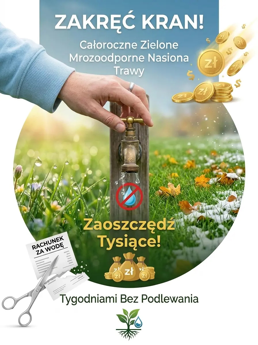 【Kiełkowalność 99%】Całoroczne mrozoodporne nasiona trawy na trawnik.Nawet początkujący mogą z łatwością założyć trawnik
