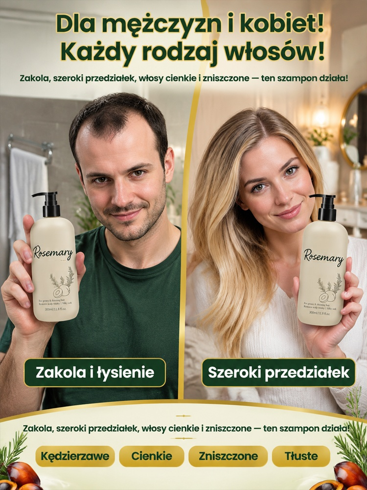 Podwój tempo wzrostu włosów w 20 dni! 📈✨ Idealne rozwiązanie na przerzedzające się włosy.
