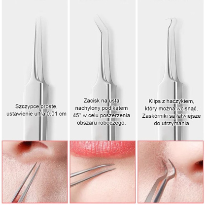 Estetyka bez skazy ✨ Precyzyjne i wytrzymałe szczypce komórkowe 💎🧖‍♀️ Przywracające czystą teksturę skóry