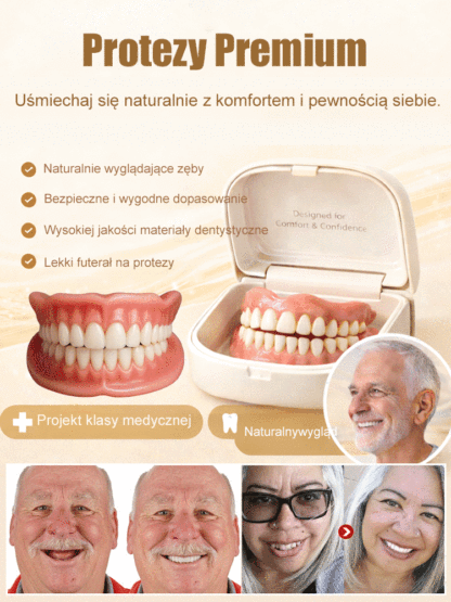 [W zestawie przenośne etui stomatologiczne] Odzyskaj uśmiech dzięki protezie