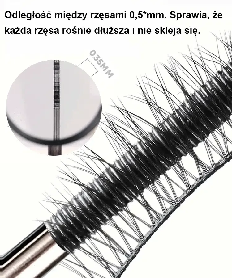 🔥Najbardziej satysfakcjonujący tusz do rzęs wszech czasów: wodoodporny, odporny na rozmazywanie, nie zbryla się. Precyzyjna stalowa szczoteczka pozwala uzyskać profesjonalny efekt przedłużonych rzęs w domowym zaciszu.