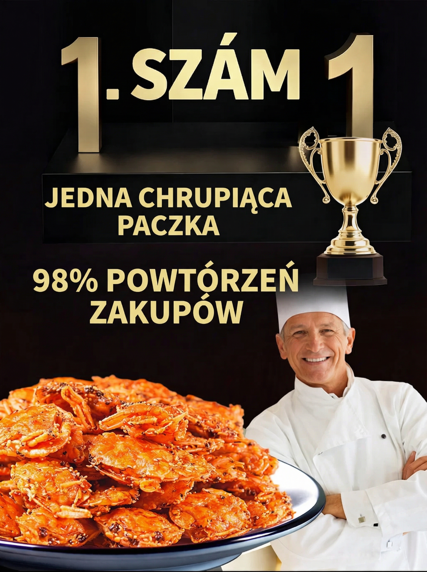 Odkryj JS Chrupiące Mini Kraby Morskie (Ready-to-Eat) – wyjątkowy przysmak, który chrupie jak nic innego! 🤤✨