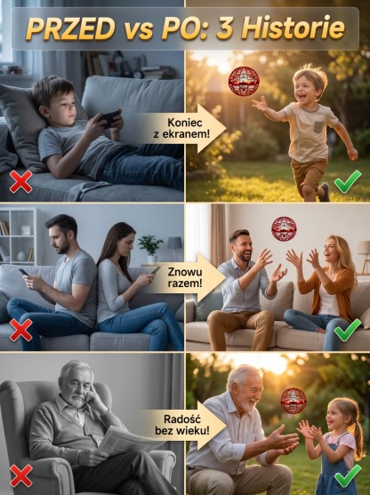 Najfajniejsza gra 2026 roku! Latająca piłka z oświetleniem RGB i efektami bumerangu.